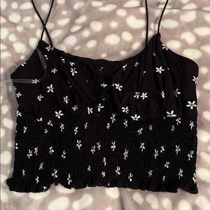 PacSun Floral Crop Top